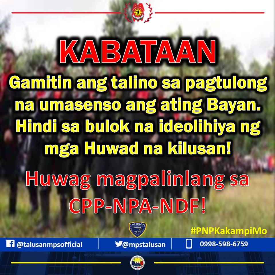 mpstalusan's tweet photo. #SerbisyongNagkakaisa 
#ToServeandProtect https://t.co/ScPcS4q50E