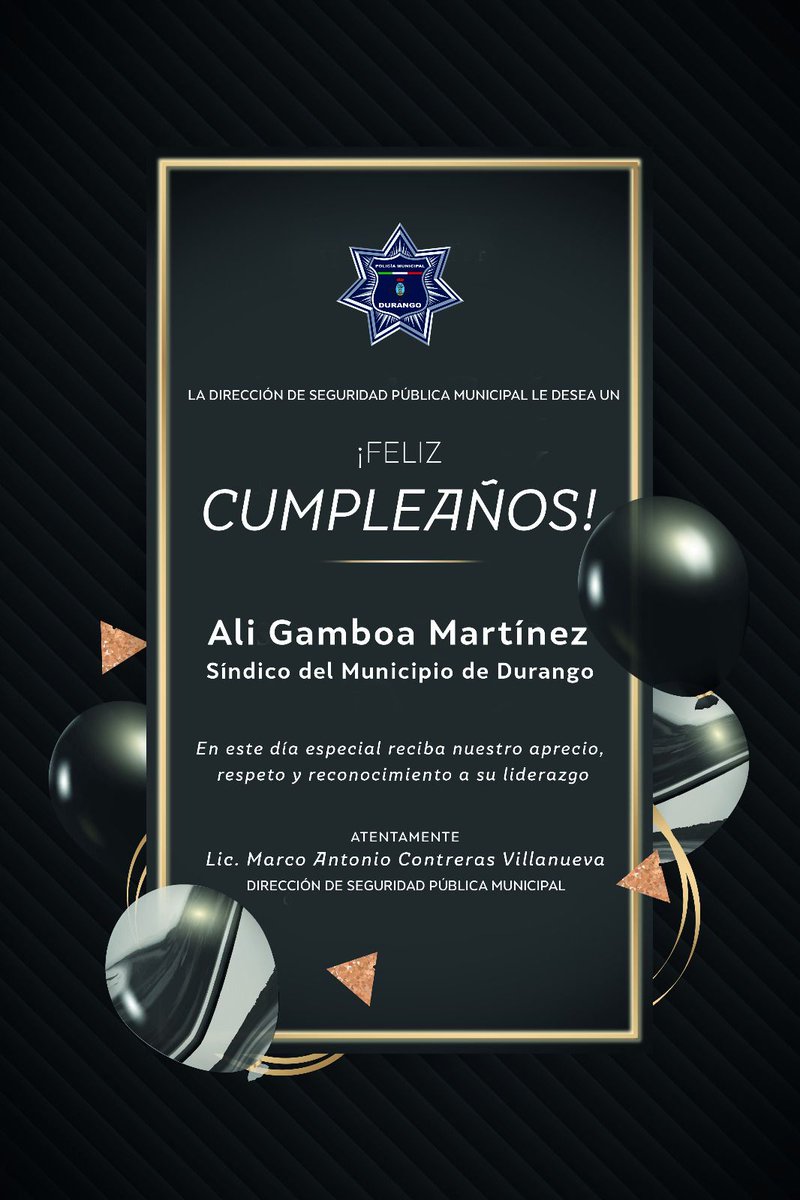 ¡Feliz cumpleaños <a href="/AlyGamboa/">Ali Gamboa</a>!
Te mando un un fuerte abrazo y mis mejores deseos, hoy en tu día.