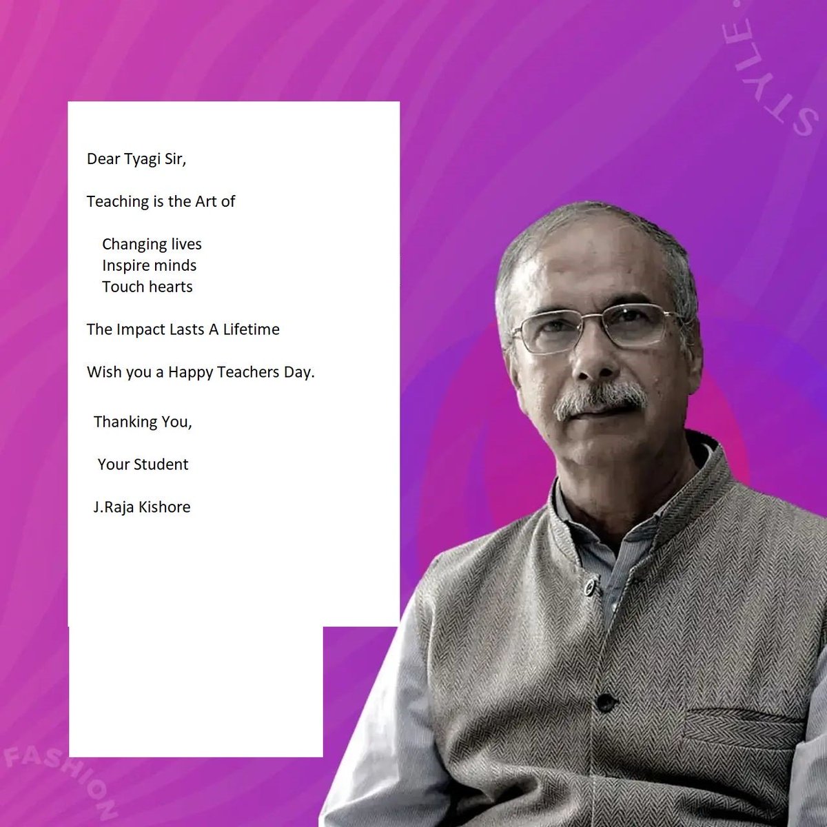 Wish you all a Happy Teachers Day ⁦<a href="/dintya15/">dinesh tyagi Retd IAS</a>⁩