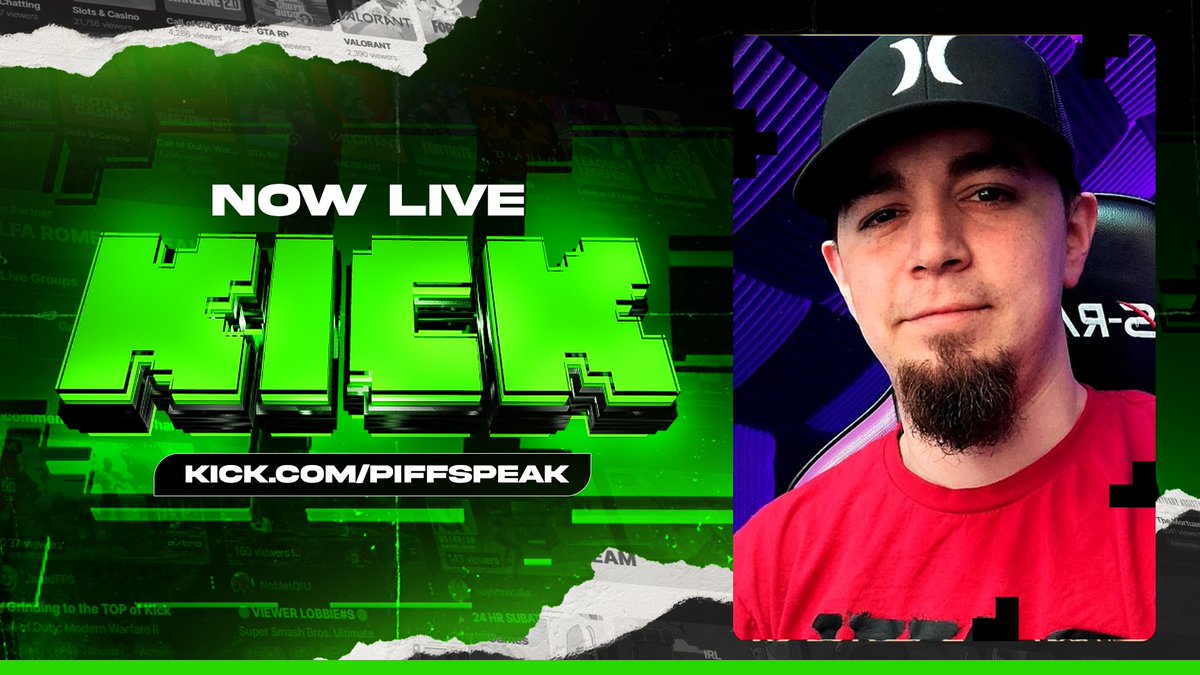RealPiffsPeak's tweet photo. Going Live In Around 10pm Est over On Kick Come Hang Out Always Vibing https://t.co/3u63A1w0fl
#Kick #kickstream #KickIsKing #streaming https://t.co/PrGJQ9aFI2