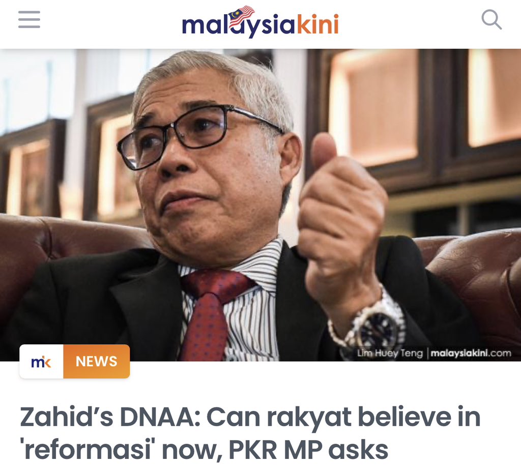 Dr Thanussha 🏴🇲🇾 (@drthanussha) on Twitter photo It’s hardest on your supporters who defended you for decades in hopes for a new path for Malaysia.
You are a traitor to your own principles <a href="/anwaribrahim/">Anwar Ibrahim</a> . I’m not buying this ‘independent AG decision’ bullshit.
Is Najib going free next? It’s hardest on your supporters who defended you for decades in hopes for a new path for Malaysia.
You are a traitor to your own principles <a href="/anwaribrahim/">Anwar Ibrahim</a> . I’m not buying this ‘independent AG decision’ bullshit.
Is Najib going free next?