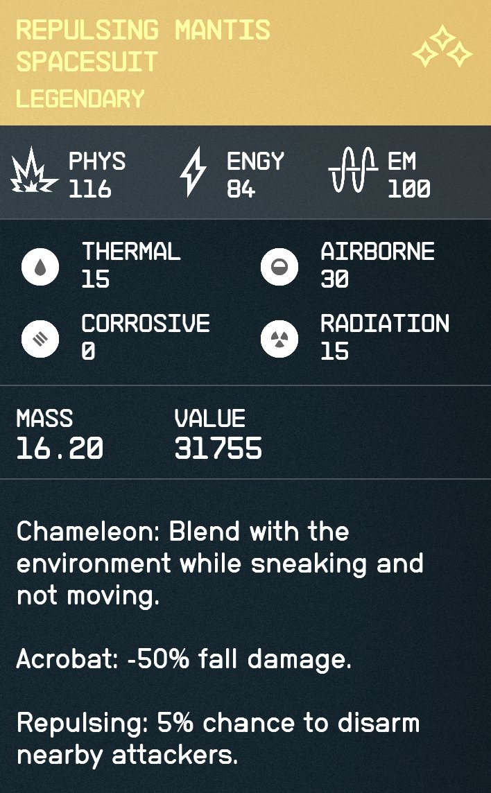 Easter Egg for Mandalorian armor?  Game is 10/10

#Starfield <a href="/Todd_Howard_BE/">Todd Howard</a> <a href="/StarfieldGame/">Starfield</a>