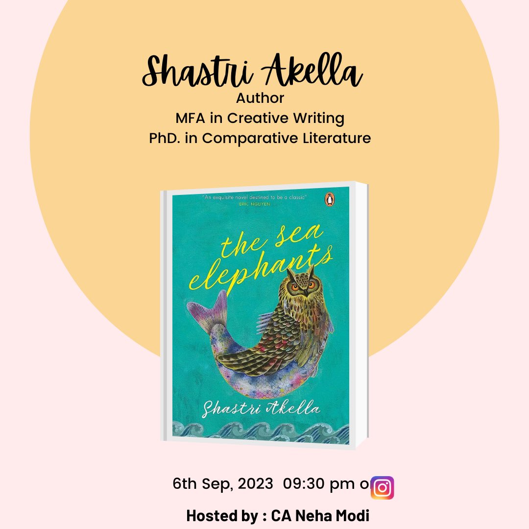 KitabeClub's tweet photo. See you soon for a power-packed conversation today at 0930 pm IST on our instagram handle.
@shastriav 
@BookhoarderNeha 
#bookclub https://t.co/zOydhJGOTF