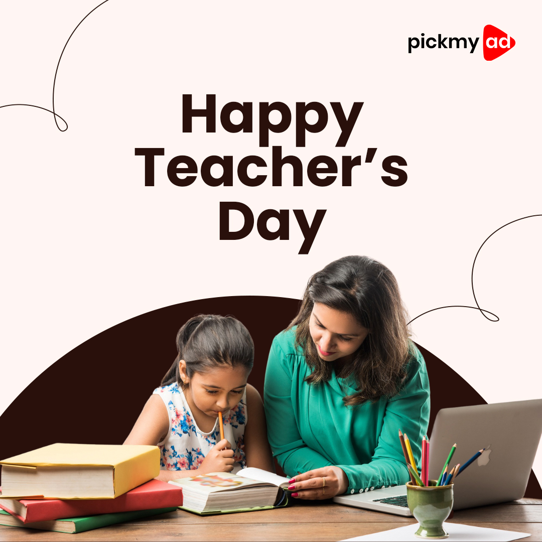 pickmyad's tweet photo. ✨Behind Every Successful Student, There's an Amazing Teacher.🌟
Happy Teacher's day💐

#TeachersDay #TeacherAppreciation #pickmyad #InspirationInEducation #GratefulStudents
#Mentors #EduHeroes #TeachingJourney #influencermarketing #brands https://t.co/yFelLmOnZR