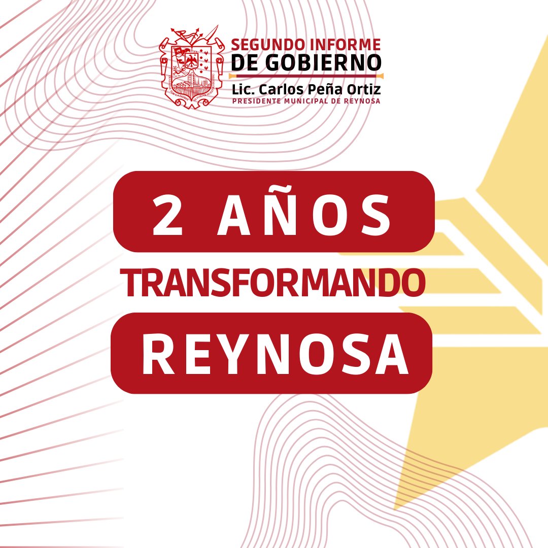 PTReynosaOf's tweet photo. 🔴En #Reynosa llevamos 2 años transformando nuestra ciudad con @carlospenaortiz

Un gobierno de hechos y no palabras!

⭐Reynosa, las alas de la esperanza ⭐

#SegundoInforme
#ResultadosQueTransforman https://t.co/PouFhmUiy0