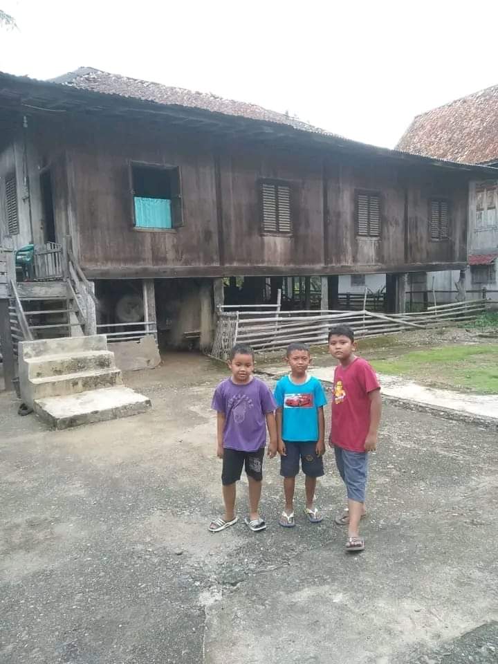 Salah satu rumah bersejarah di ulu musi sungai bunut