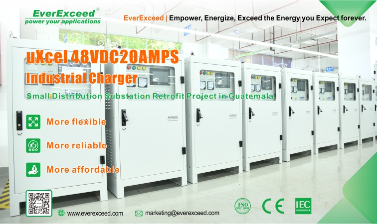 EverExceed is dedicated to be a global leading manufacturer of customized industrial battery charger; we can customize all types of industrial battery chargers based on the customers’ project requirement, Just like this project 
 To know more pls click: everexceed.com