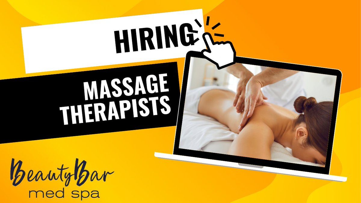 mimosasuites's tweet image. 🌿 Join our team of wellness enthusiasts at Beauty Bar Med Spa and make a positive impact on the lives of our clients through the power of massage therapy. Join us now for an extra sign on Bonus! ow.ly/XmQH50P6T1J
#BeautyBarMedSpa #JoinOurTeam #SpaCareer