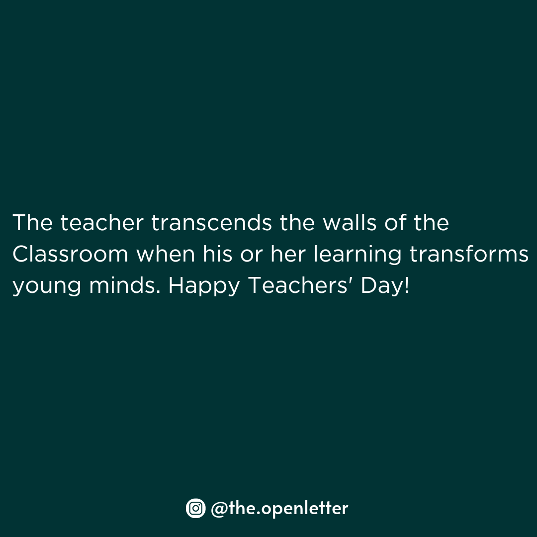 the_openletter's tweet photo. #happyteachersday2023 #HappyTeachersDay Quotes https://t.co/Er3DQU4szu