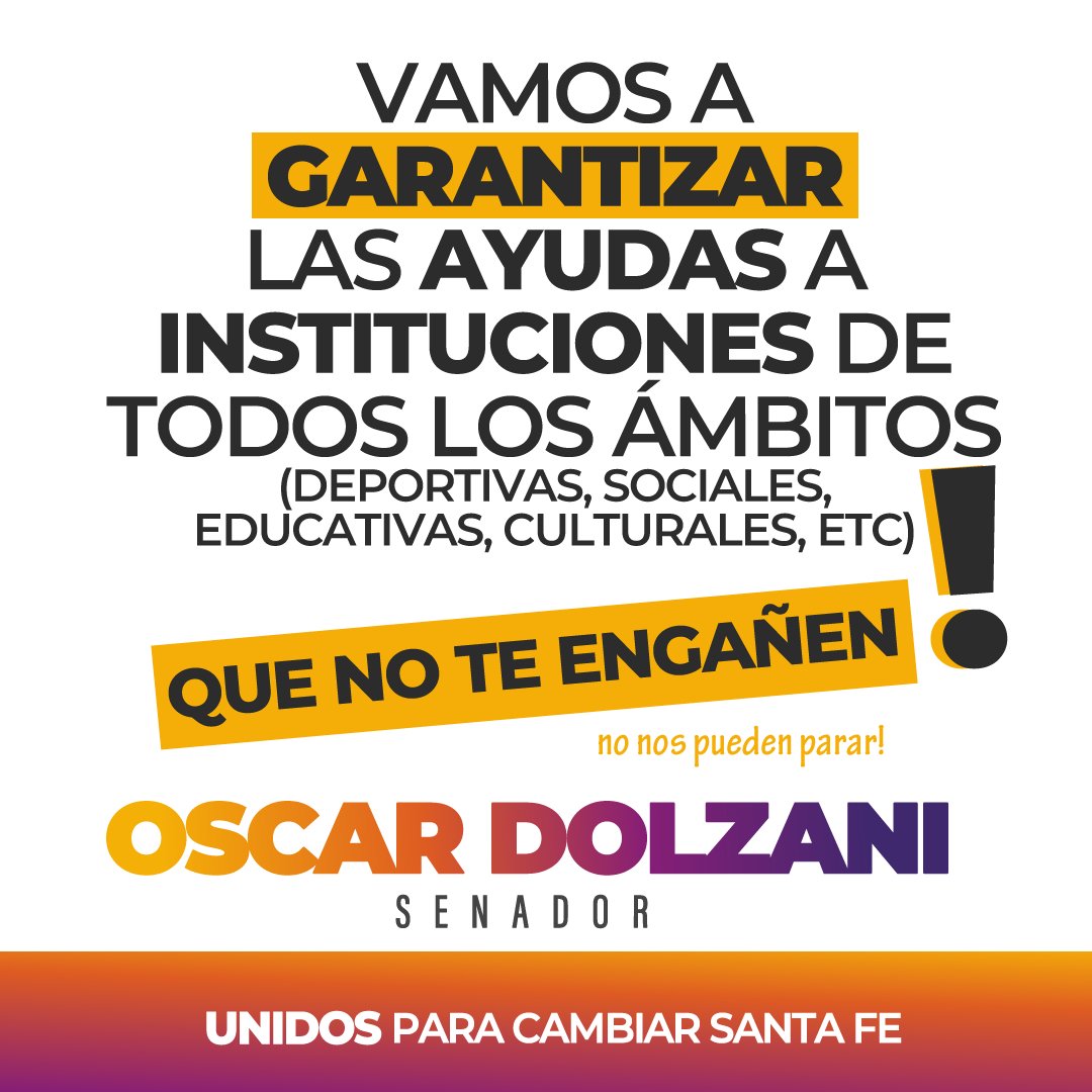 Que no nos engañen 📢