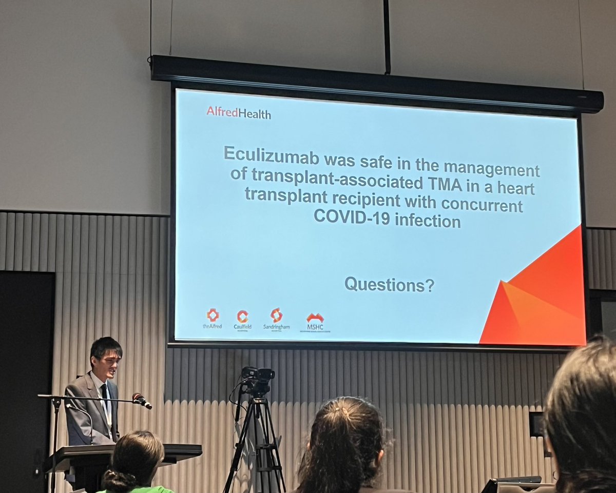 #youngnephs reporting from the coalface of transplant medicine this afternoon! Well done Dr Wong