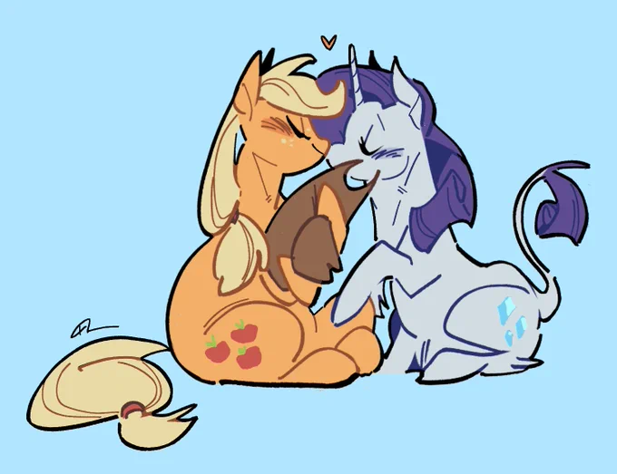 applejack has the most bitches of any horse #rarijack #appledash #autumnjack #mlp 