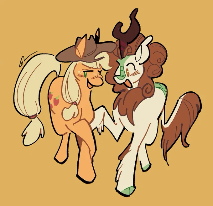 applejack has the most bitches of any horse #rarijack #appledash #autumnjack #mlp 