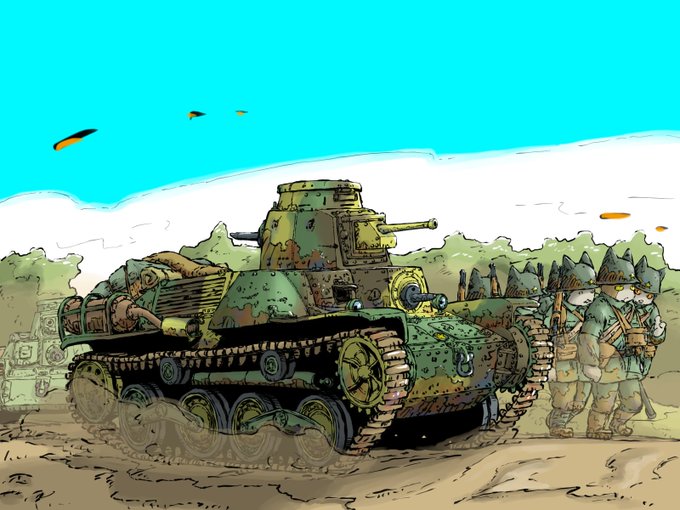 「戦車 第二次世界大戦」のTwitter画像/イラスト(新着)