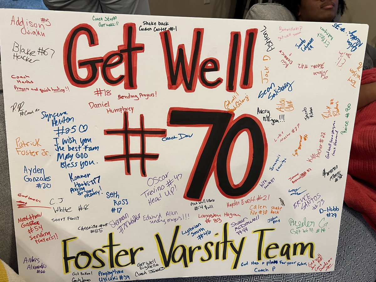 FosterFootball tweet picture