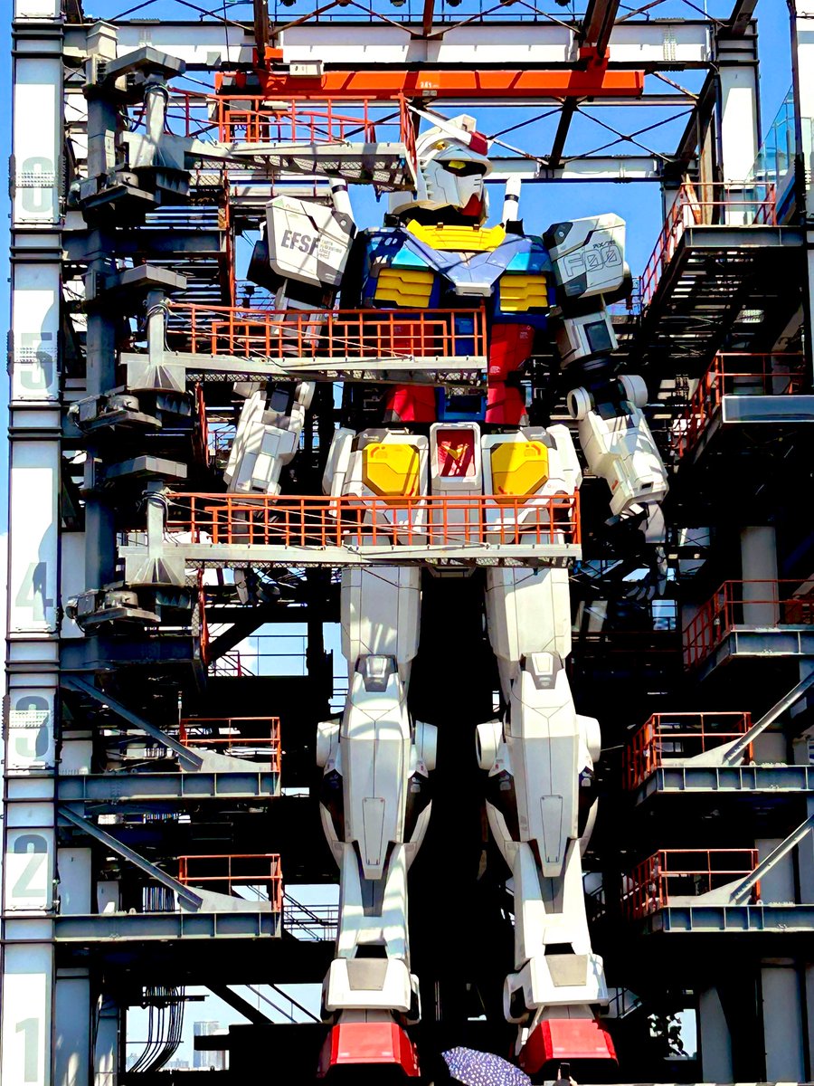 acetaka0312's tweet photo. 横浜ガンダムファクトリー

初代が1番カッコいい！
動く姿を見ると感動します🥺 https://t.co/jc99Mb4Ijd