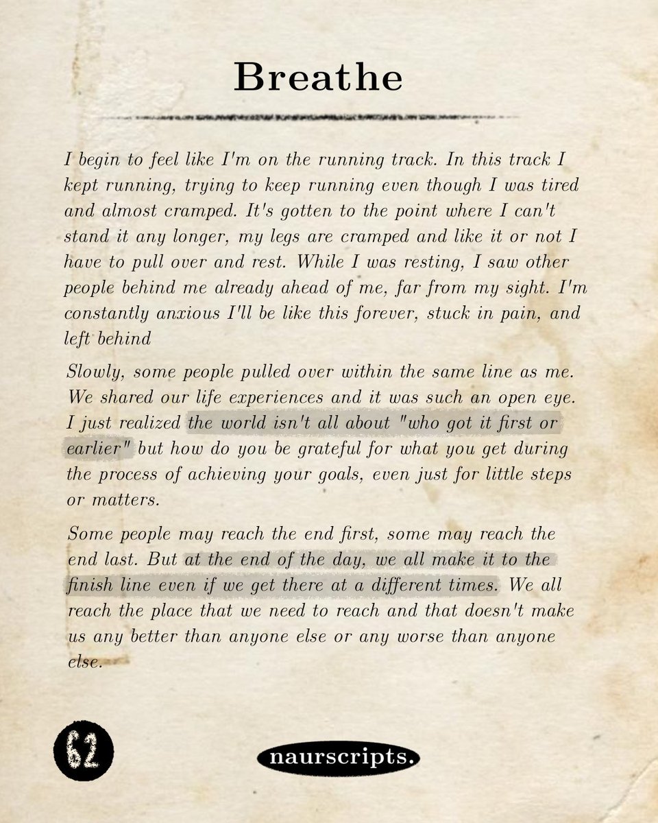 literarybase's tweet image. karya — If life starts overwhelming and feels like an unfair competition, breathe, and read this