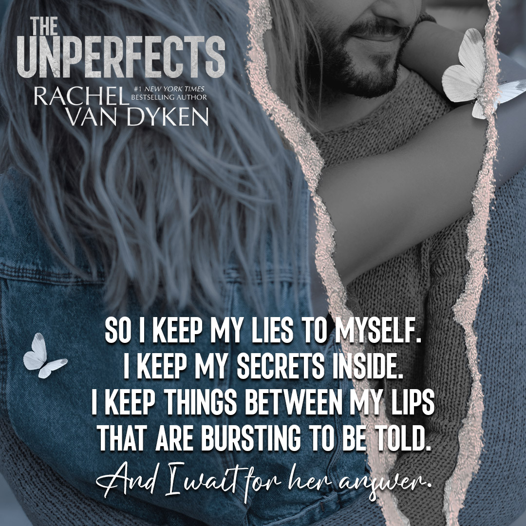 🦋TEASER🦋

From the moment he landed in her lap, he knew they were meant to be. #TheUnperfects, a standalone steamy #NewAdultRomance by @RachVD releases Sept 18!🦋

read.rachvd.com/the-unperfects

#RVDTheUnperfects #PreOrder #AngstyRomance #SteamyRomance #RVDBlogger #LAWFTours