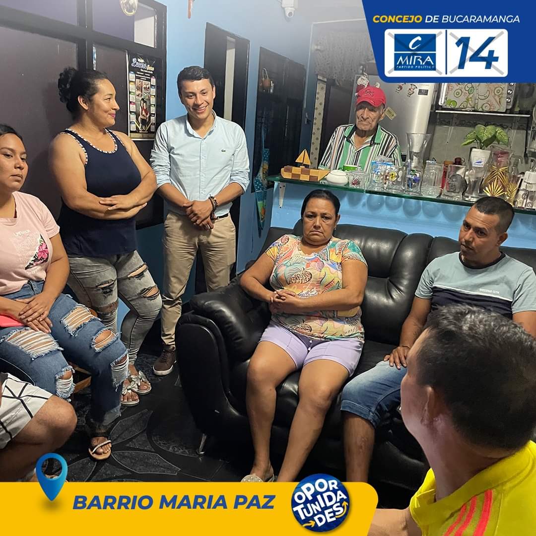 IngDannyRivera's tweet photo. ¡Gracias Maria paz! por abrirnos las puertas de sus hogares, por el cálido recibimiento y apoyo que nos manifestaron. Fue un honor conocer de cerca sus María paz preocupaciones y sueños. Juntos, ¡estamos construyendo un camino lleno de oportunidades!.💙
#Bga #ConcejoDeBucaramanga https://t.co/oWS4RqU7q7