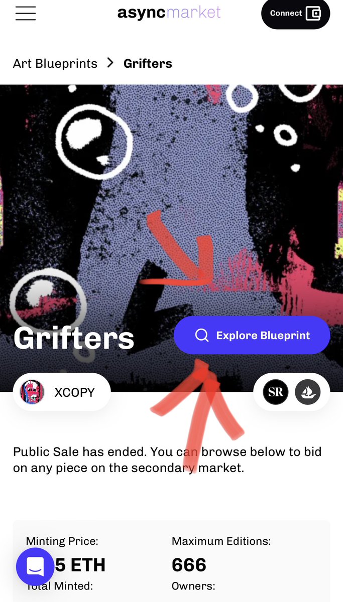 Today on GRIFTER Files: Did you know that although there can only ever be 666 @XCOPYART Grifters on the blockchain you can still create your own ones. Simply go to the @AsyncArt website below and click ‘explore blueprint’ and create away. Thanks for reading and if you haven’t…