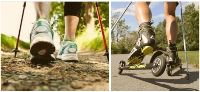 RAPPEL: Automne 2023 🍃 Marche nordique 👣 et ski à roulettes - Ça commence dans 2 jours, mercredi! mailchi.mp/453736601b0e/r…