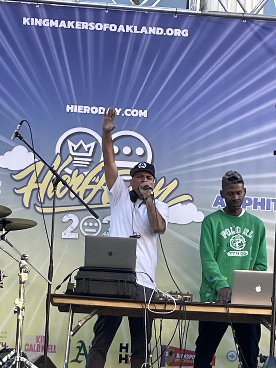 hierodomino's tweet image. Hiero Day 2023 is in the books. Thanks to my brothers for another successful day for Hip-Hop and the people of Oakland.  Huge thanks to everyone who came out to support us. See y’all next year. #hieroday #hieroday23 #hieroglyphics #hiero #hiphop
