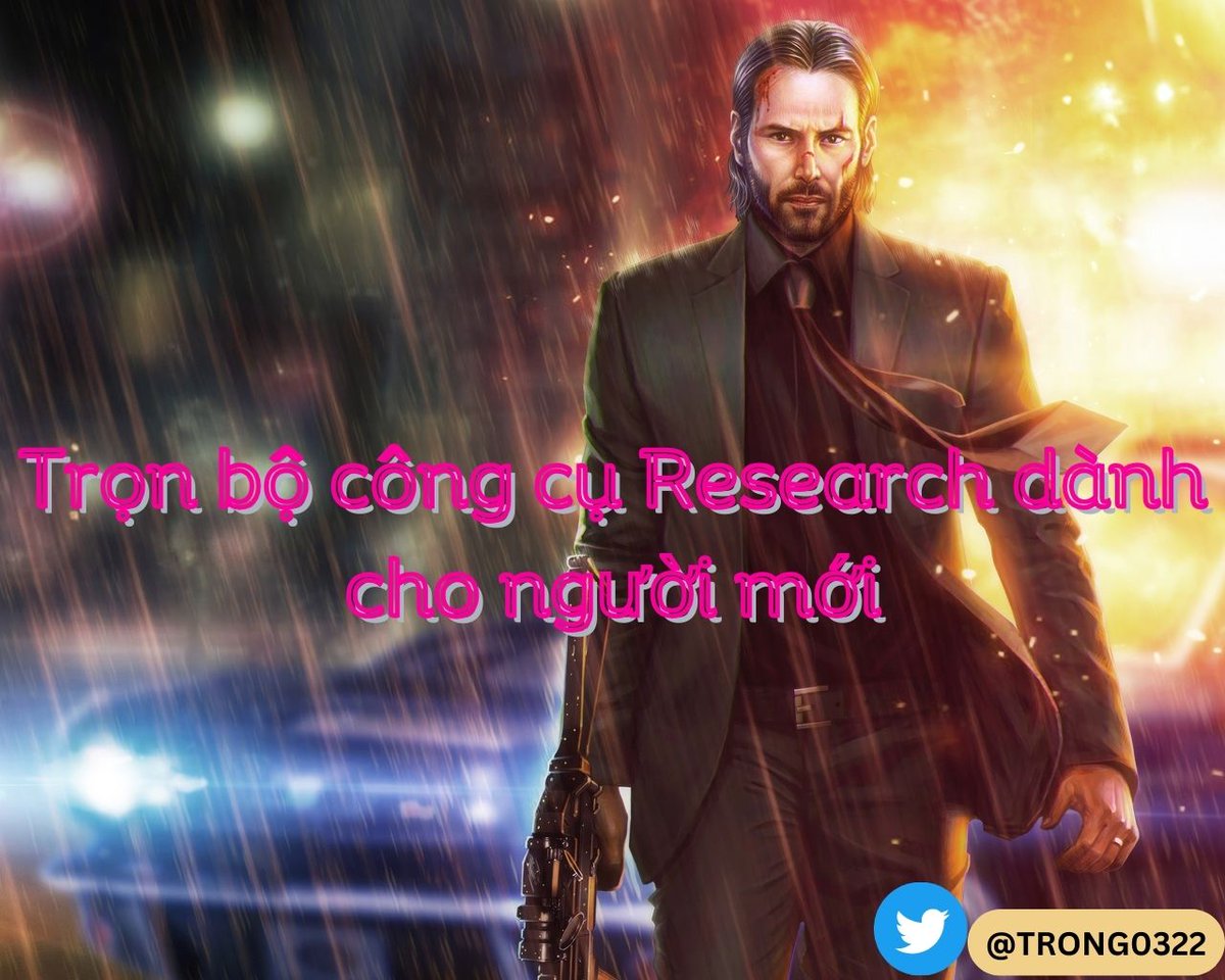 Trọn bộ công cụ Research dành cho người mới.

Mỗi Researcher đều sẽ có một bộ công cụ riêng để tối ưu hóa thời gian Research và hôm nay Trọng sẽ share miễn phí bộ công cụ Research của Trọng hi vọng nó sẽ hữu ích đối với anh em

0/12🧵
#Bitcoin $Tip