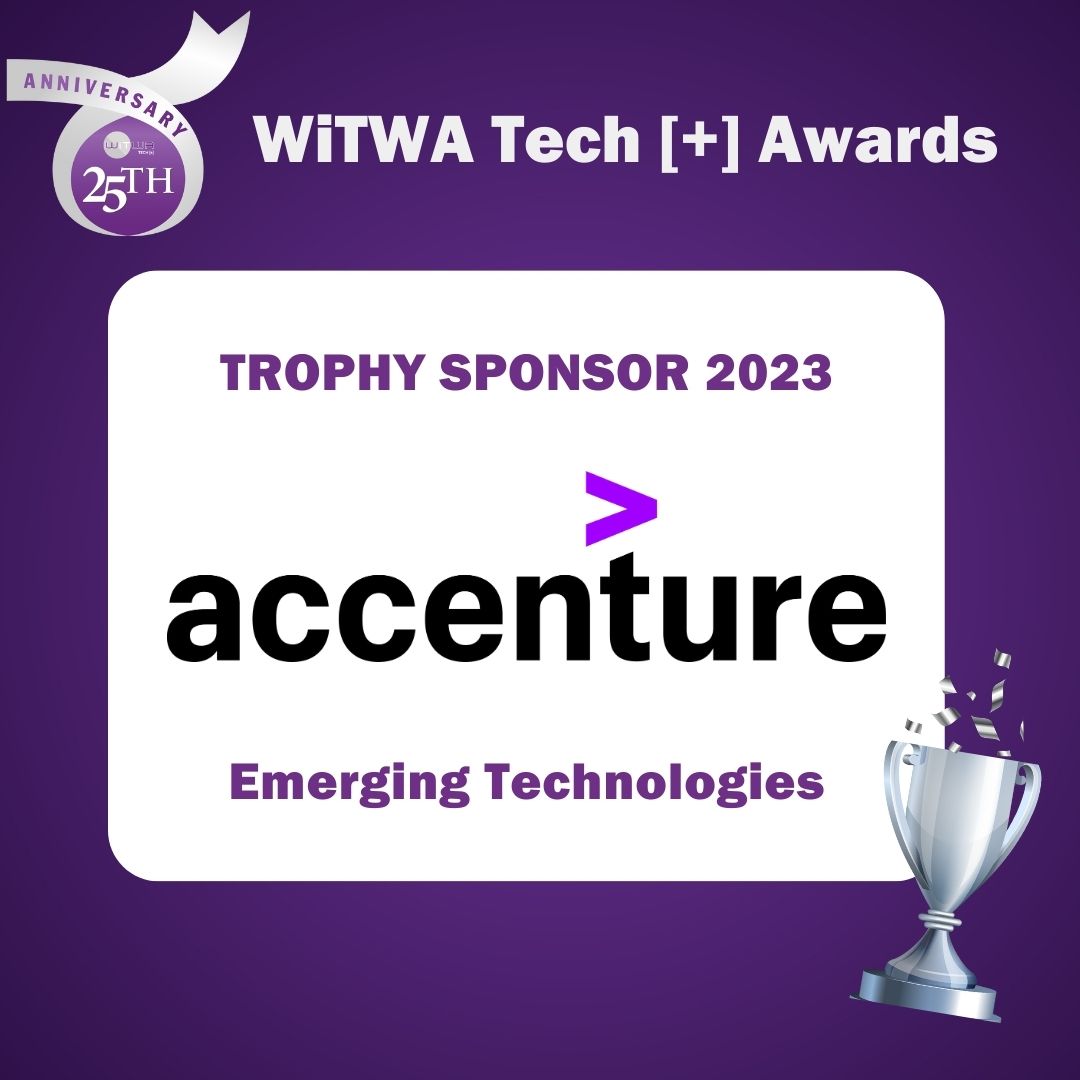 WITWA's tweet image. Today, we&apos;re excited to announce our partnership with Accenture as the WiTWA Tech [+] Awards Trophy Sponsor for Emerging Technologies.

#accentureperth #accenturecareers#accenturemoments #accentureconsulting #accenturetechnology  #techplusawards #witwa #seeherbeher #techplus