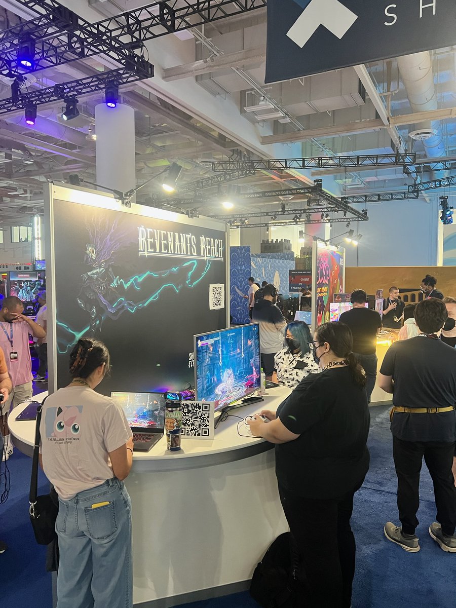 revenantsreach's tweet photo. That's a wrap! Thank you #PAXWest2023 ! And, thank you to everyone who played our world premier demo! The joy and excitement we saw from our players is the wind in our sails. https://t.co/plMKgLcYB1