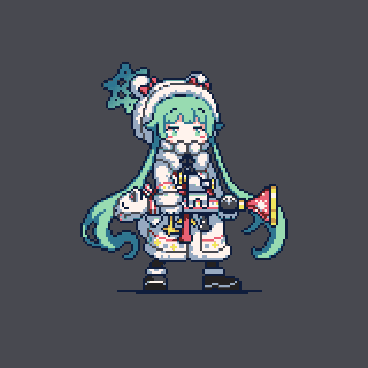 Momiji
#BlueArchive #ブルアカ 
#pixelart