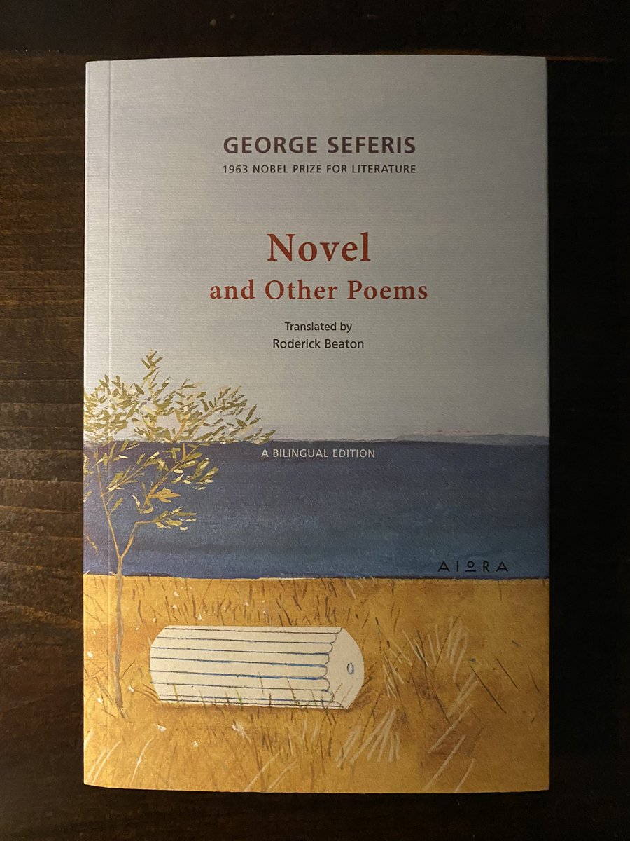 AllisonBTimmins's tweet photo. #GeorgeSeferis #NovelandOtherPoems (transl. Roderick Beaton). https://t.co/FEjcPenUH4