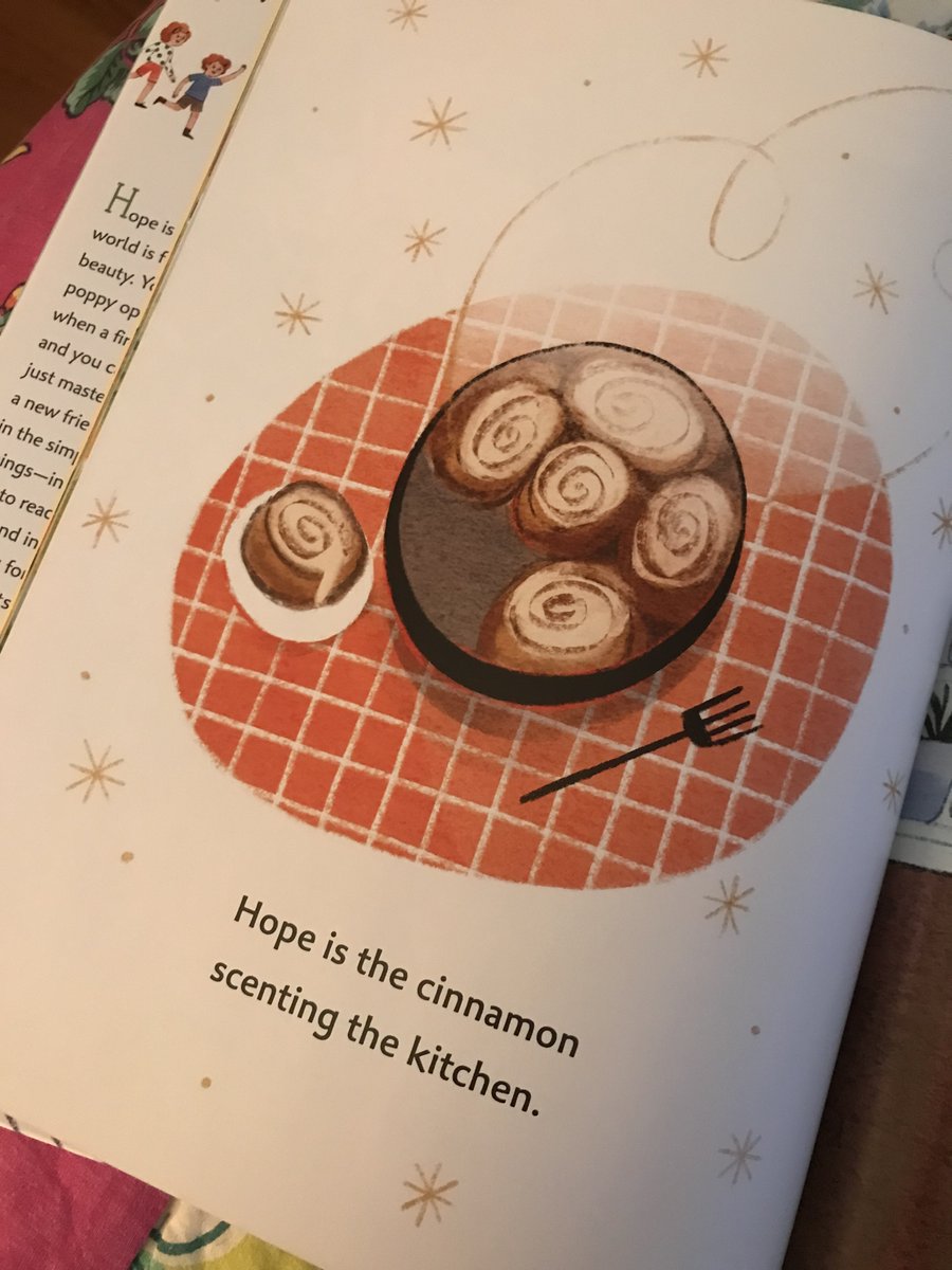 To celebrate WHAT IS HOPE?'s book birthday tomorrow, I will: 1. Go on an early hike 2. Visit a few bookstores 3. Visit a few Free Little Libraries to make donations 4. Take myself to lunch 5. Celebrate @tarajhannon and @kmeverington's role in HOPE 6. Bake something w/ cinnamon