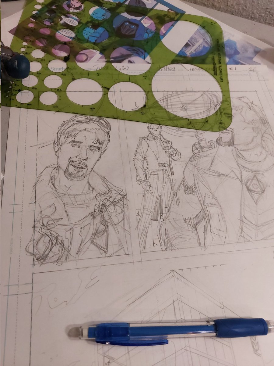 jlugo627's tweet image. Drawing indie comics tonight! Page 21 of 32 of The Fringe Knight #1 coming to you in 1st Q 2024!
#indiecomics #sequentials #Kickstarter #WIP #art #design #template #astrolab