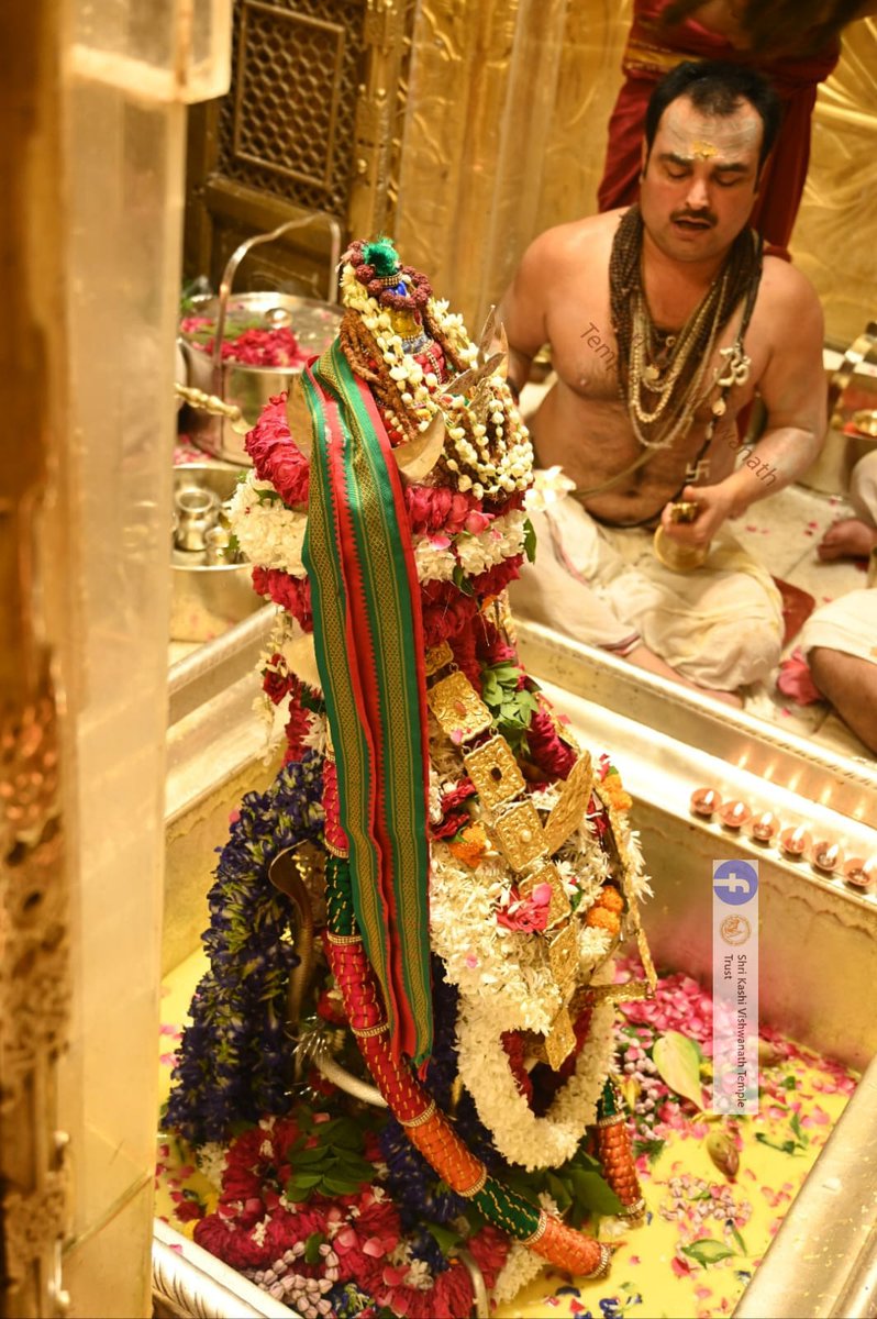 ShriVishwanath's tweet photo. दिनाँक 04-09-2023 को श्री काशी विश्वनाथ मंदिर के सप्तऋषि आरती के दर्शन।  #ShriKashiVishwanath #shiva #mahadev #baba #templespa #darshan #blessings #saptrishi #vishwanath #KashiVishwanathDham https://t.co/AWx4B3HsFV