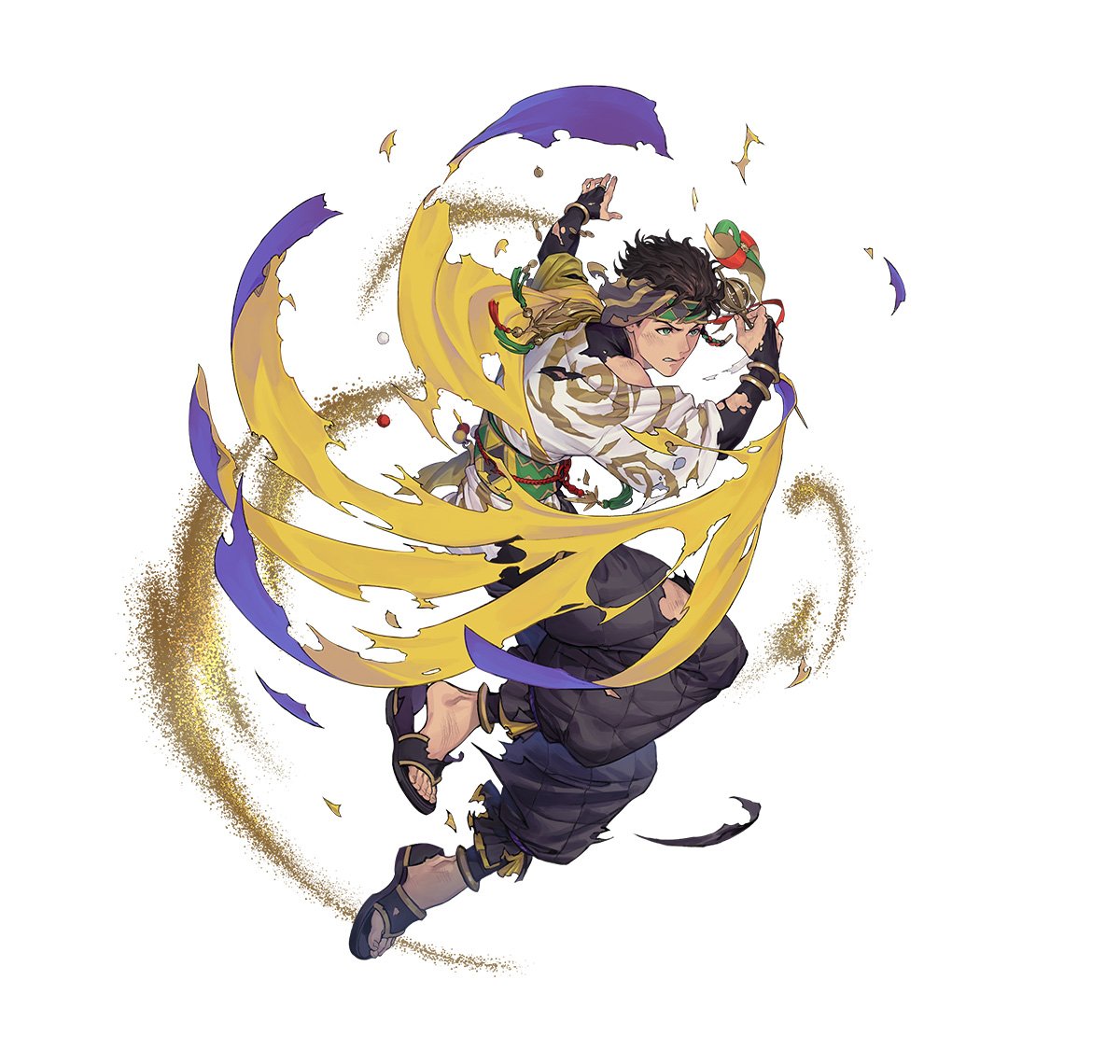 Full art of Wind Tribe Claude!
The Artist is Nishiki Areku @/aureolin24

He comes with a new line of skill - Atk/Spd Prime and also has his exclusive Slot B - Deep Star