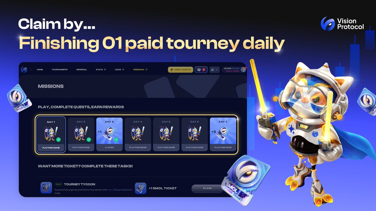 🚀 Keep the wins coming! 
🎟️ Remember, complete at least one Paid tour to claim your chance at #Freeticket for $USDC rewards.
👉 Earn today: go.vp.xyz/mainnet