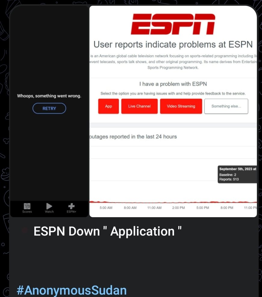 ESPN siber saldırısı, ESPN'e siber saldırı