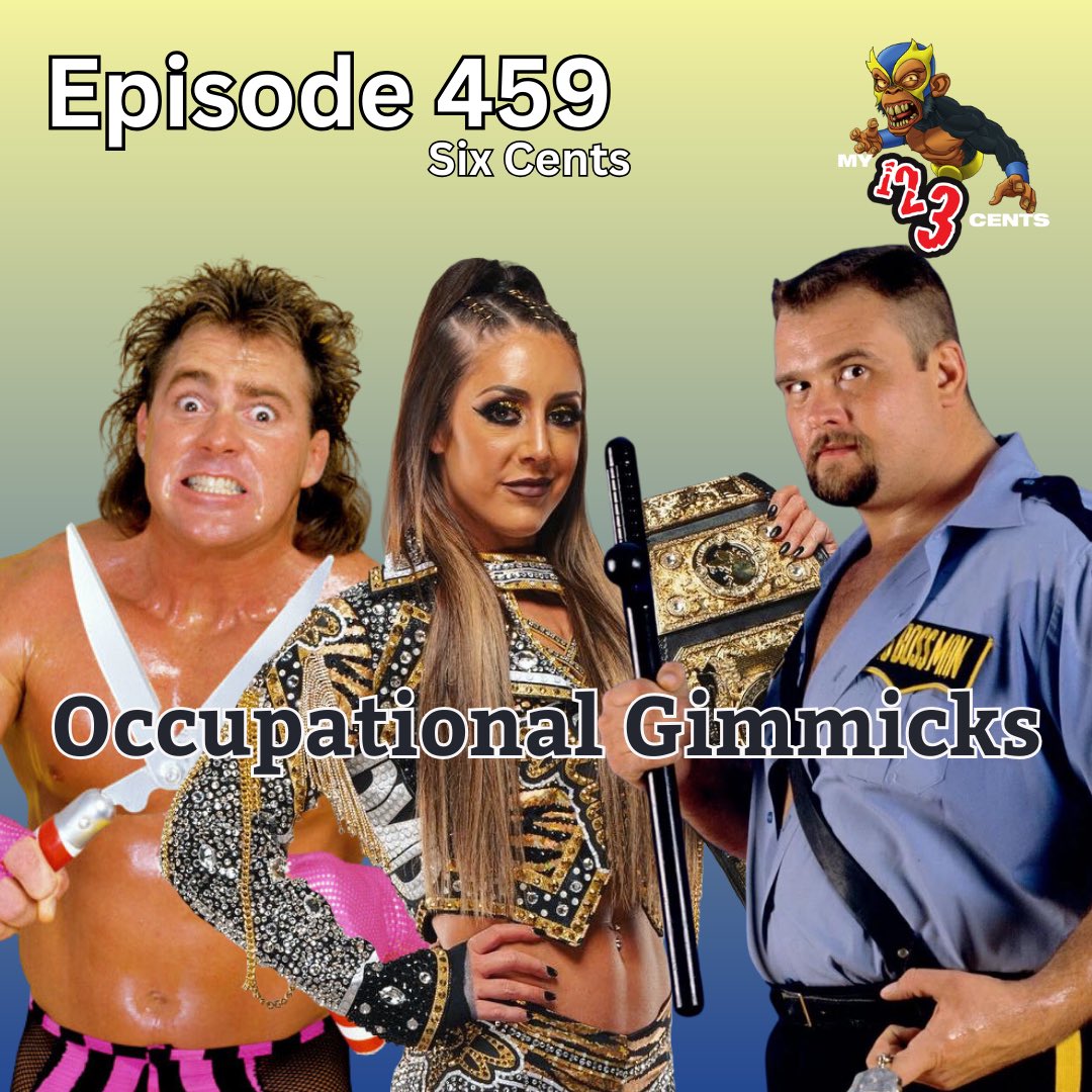 kevinhunsperger's tweet photo. Who are your favorite occupational wrestlers? I share my top 6 on this week’s @my123cents #podcast. 

@brutusbeefcake_ @PrichardShow @brittbaker

Listen here 
https://t.co/eYWYO4Eriz…

Watch here 
https://t.co/yXUCiRRlA1…

#my123cents #prowrestling #aew #wwe https://t.co/iGfNisuAl3