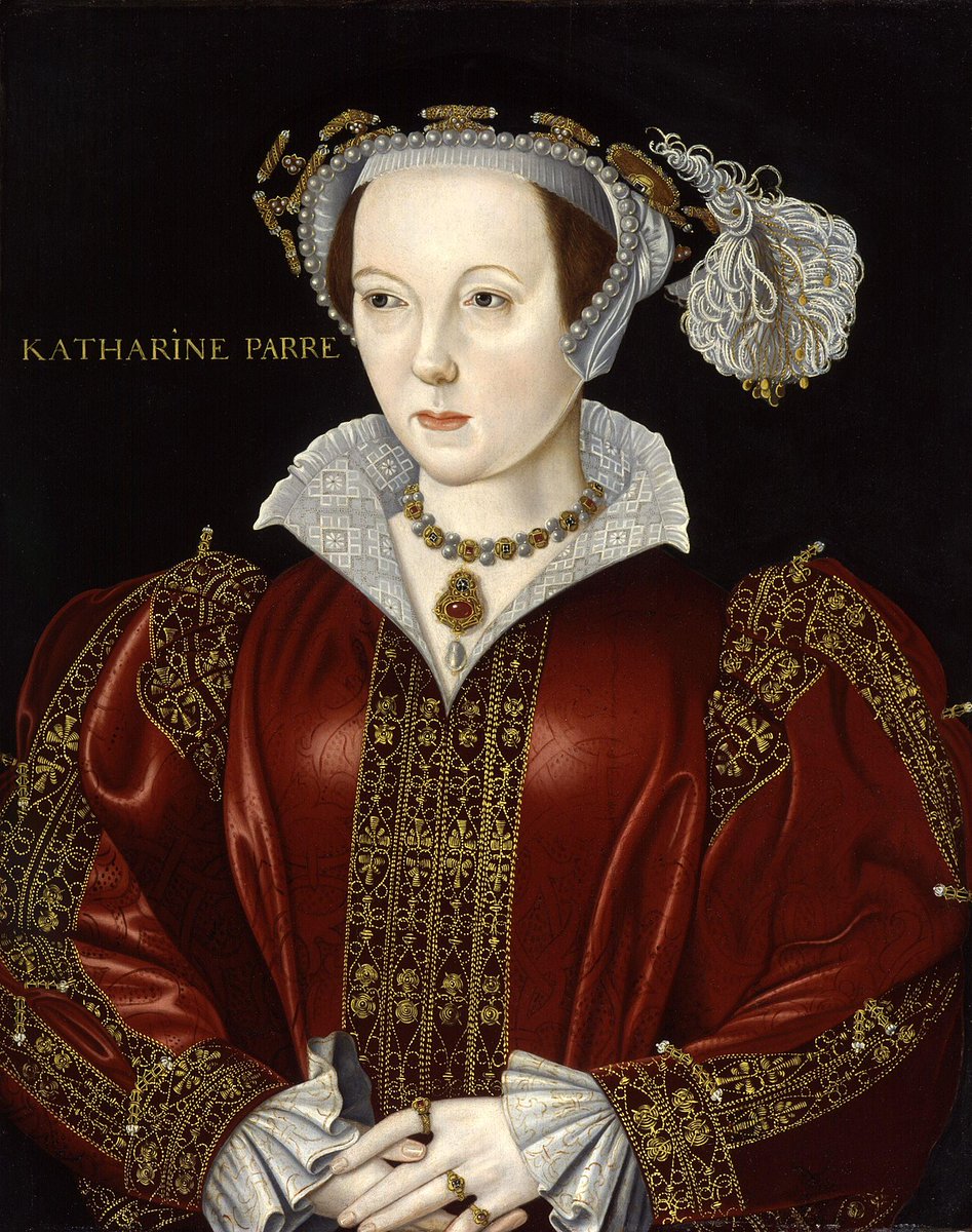 On September 5th , 1548 (O.S.)  Henry VIII's sixth and final wife Kateryn Parr, 36, died, out living Henry by a year. #HouseofTudor She was buried at St Mary Chapel at Sudeley Castle, in Gloucestershire, #England later interred in a new tomb after the Chapel was restored .