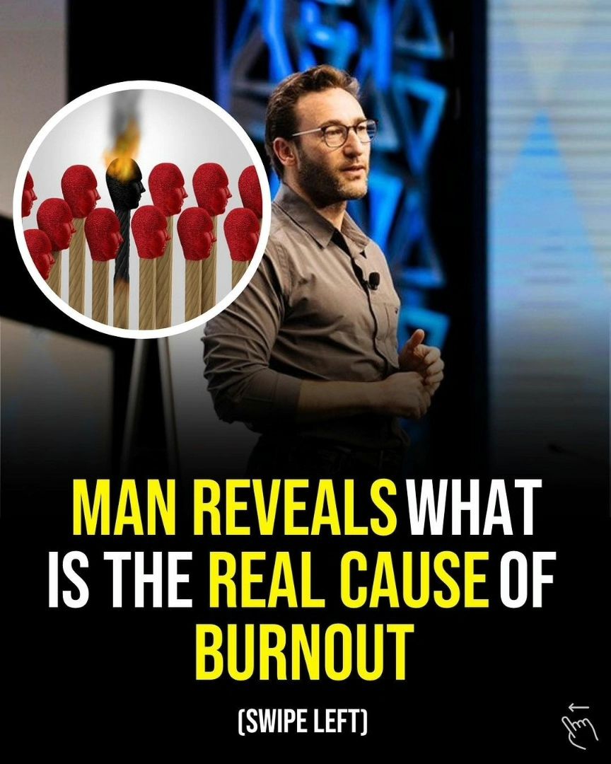 DrMindset_'s tweet photo. Simon Sinek reveals what is the real cause of BURNOUT: https://t.co/1nZSzHde3C