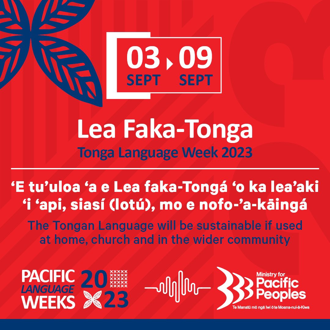 nattybegood's tweet image. Mālō e lelei. It’s #TonganLanguageWeek in #Aotearoa. Tongan is the 17th most spoken language here. English is the first, #TeReoMāori, second, Samoan, third. Eastern Chinese, fourth and Hindi is fifth most spoken. Keep your ancestors language alive!