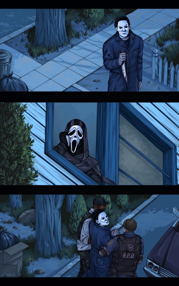 foxyprincs's tweet photo. Hahaha ich liebe das so sehr !!!!!

#dbd #michaelmayers #ghostface https://t.co/w6wvZ8oPSQ