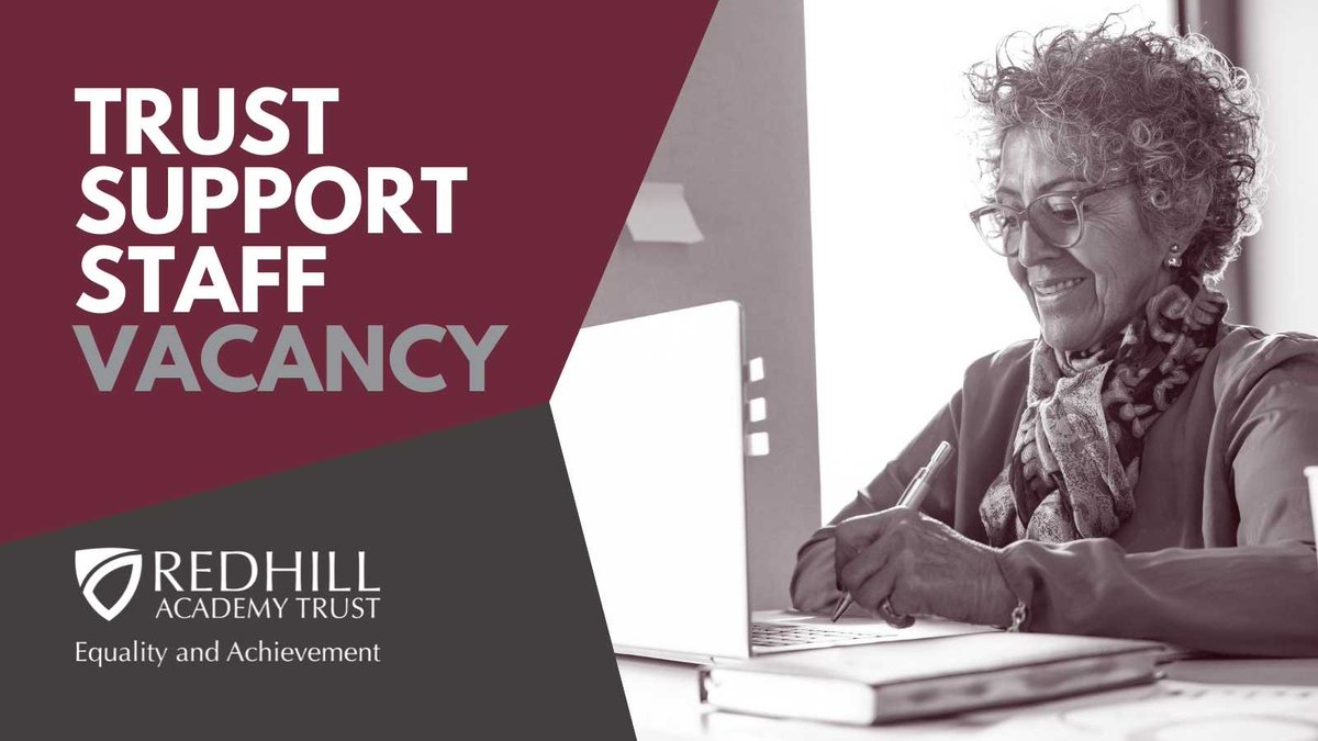 We have an exciting opportunity to join our Trust Finance team for a 6 month fixed term contract as a Finance Business Partner. Apply today: redhillacademytrust.org.uk/vacancies #Finance #FinanceBusinessPartner