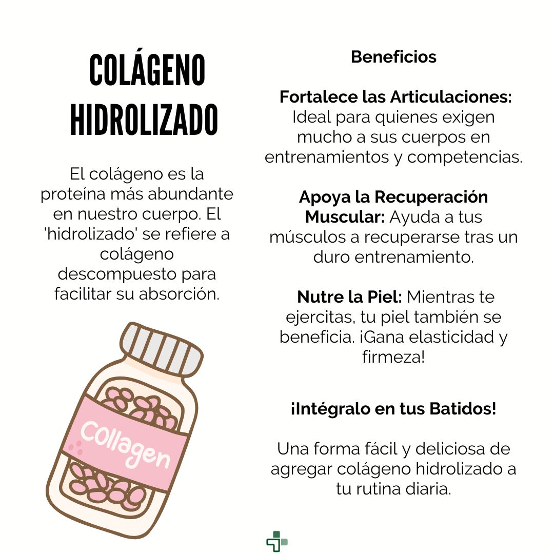 Mibotika's tweet photo. ¿Buscas mejorar tu rendimiento deportivo y tu salud general? 🏃💨 El colágeno hidrolizado es el secreto que todo atleta debería conocer. Desliza y descubre por qué.

 #ColágenoParaDeportistas #RendimientoYBelleza #Mibotika  #Farmacia #BienestarIntegral https://t.co/GgcKkcRtcz