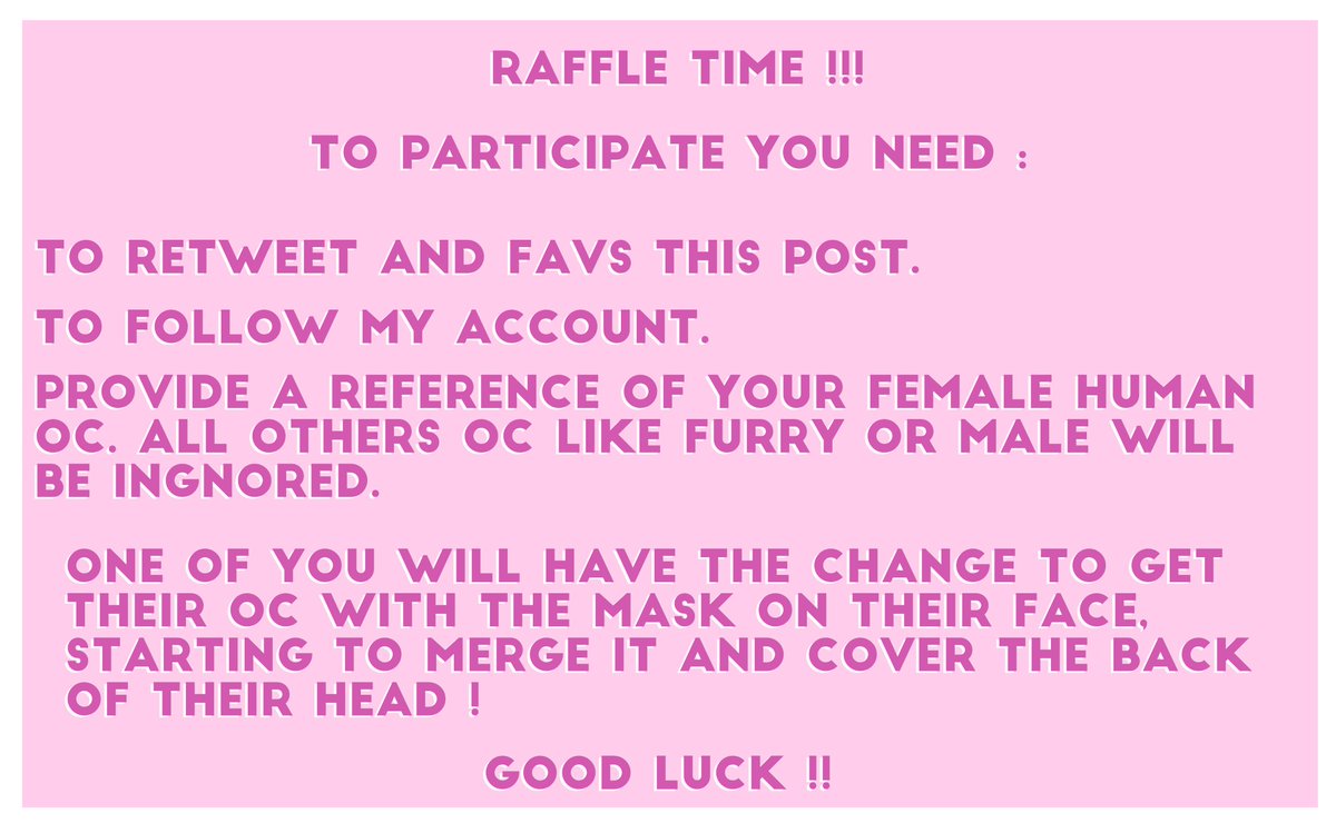 SkyspearDw's tweet photo. Good luck !! 🤗 https://t.co/7ZbEwohKsh