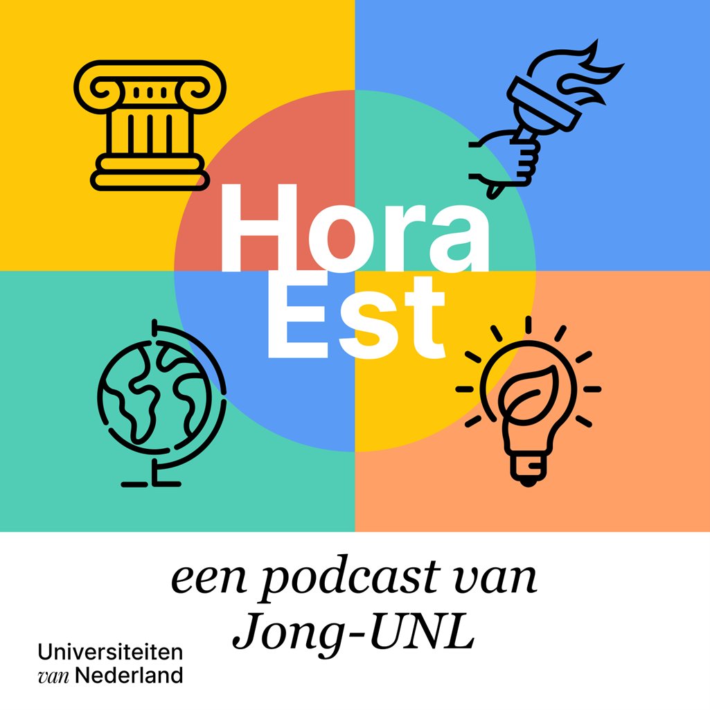 Vandaag lanceert Jong UNL de vierdelige podcastserie ‘Hora Est’, een podcast waarin jonge beleidsadviseurs van UNL in gesprek gaan met uiteenlopende gasten over actuele thema’s in de hoger onderwijswereld. Luister Hora Est via Spotify: open.spotify.com/show/0qe2Uj99H…