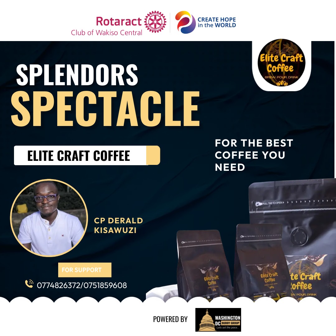 RctWakiso's tweet photo. Coffee is one of the cash crops we have had in Uganda and one of our rotaractors CP Derald is proudly dealing in the coffee business. Give him support by grabbing Elite craft coffee from different supermarkets around the country.
#createhopeintheworld https://t.co/Te7fR1kOvR