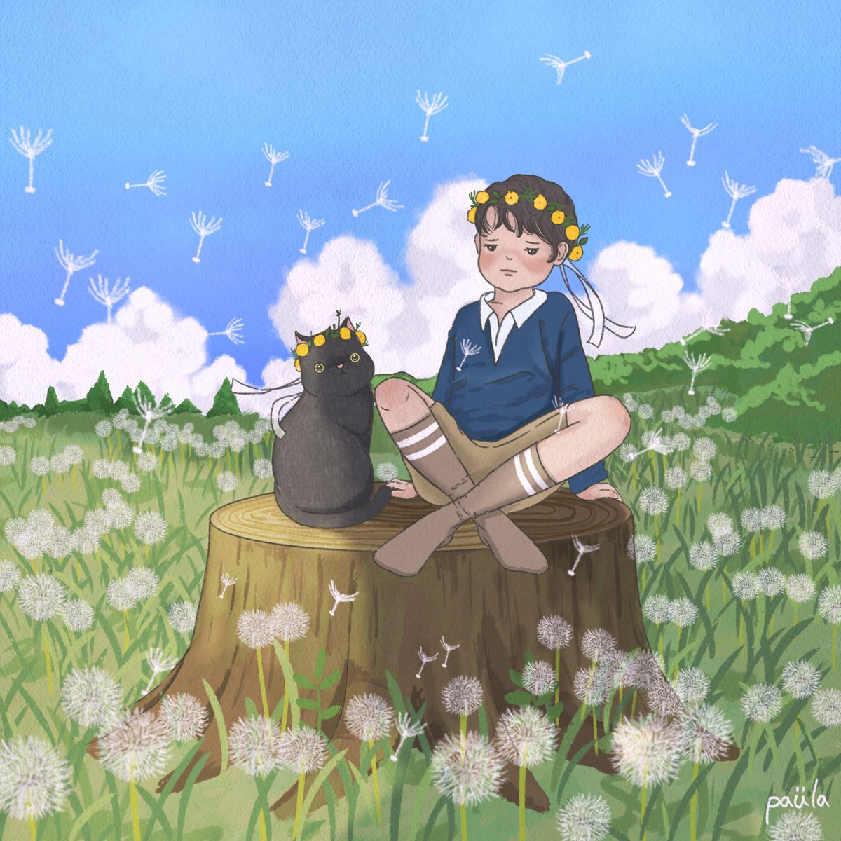 09012paula's tweet photo. #Illustrator 
#그림러_𝕏친소 
#그림러𝕏친소 
#그림 
#art 
#drawing 
#childrenillustration https://t.co/2enRGhUl2s