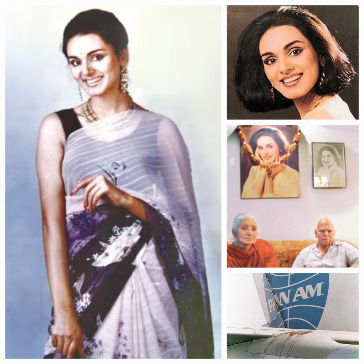 #BalidanDiwas #KnowOurHeroes Only daughter of Rama and Harish Bhanot, Neerja was fondly called 'Laado' by her parents & brothers Beautiful and a successful model, she became a flight attendant with Pan Am in 1985 This day in 1986, she was the senior purser of Pam Am flight 73…