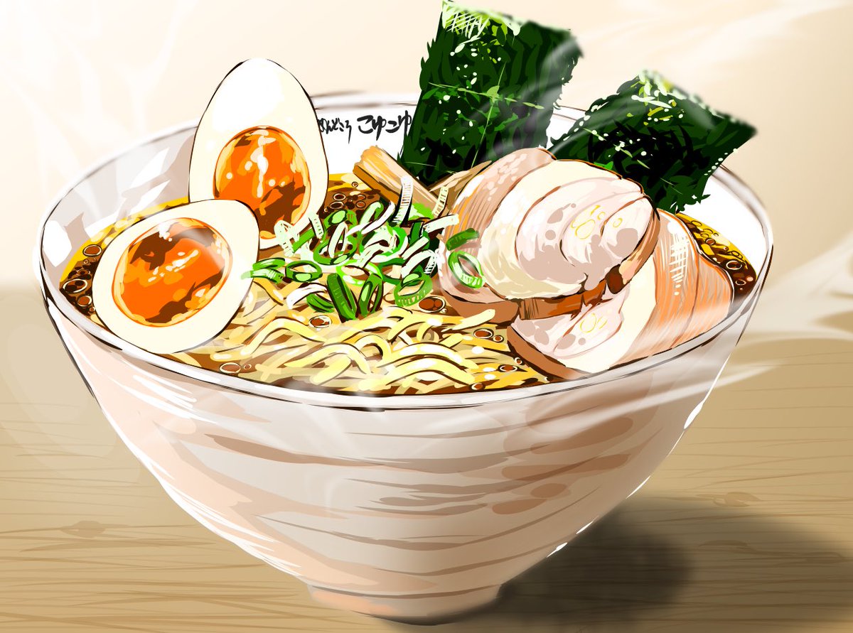 「だいぶ前に描いたラーメン 」|ざらめゆき🌈skebのイラスト